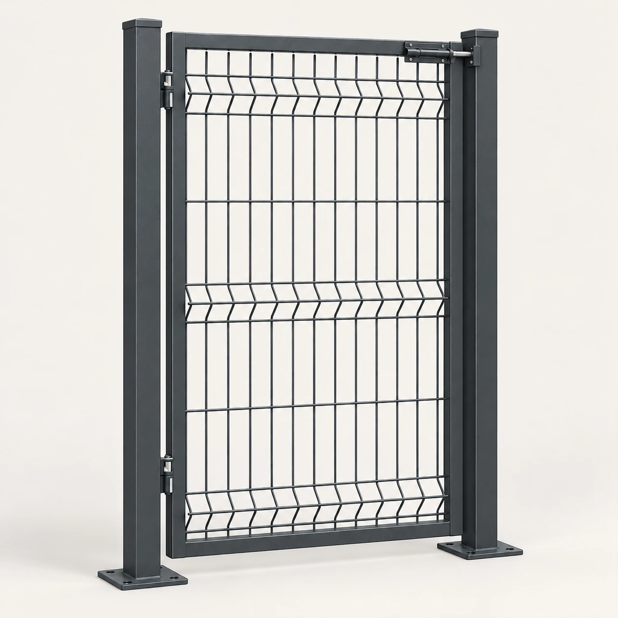 Üstten Mandallı Panel Çit Kapı 100 cm
